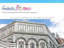 Tablet Screenshot of fantasticflorence.com